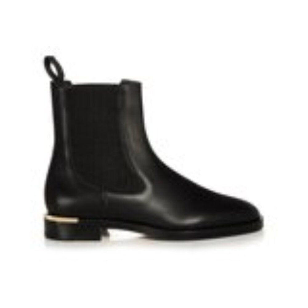 Jimmy Choo Thessaly 20 Short Boot in Black IT 38.5 (US 8.5) NWT
